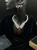 Parure de Haute Joaillerie Rubis et Émeraudes