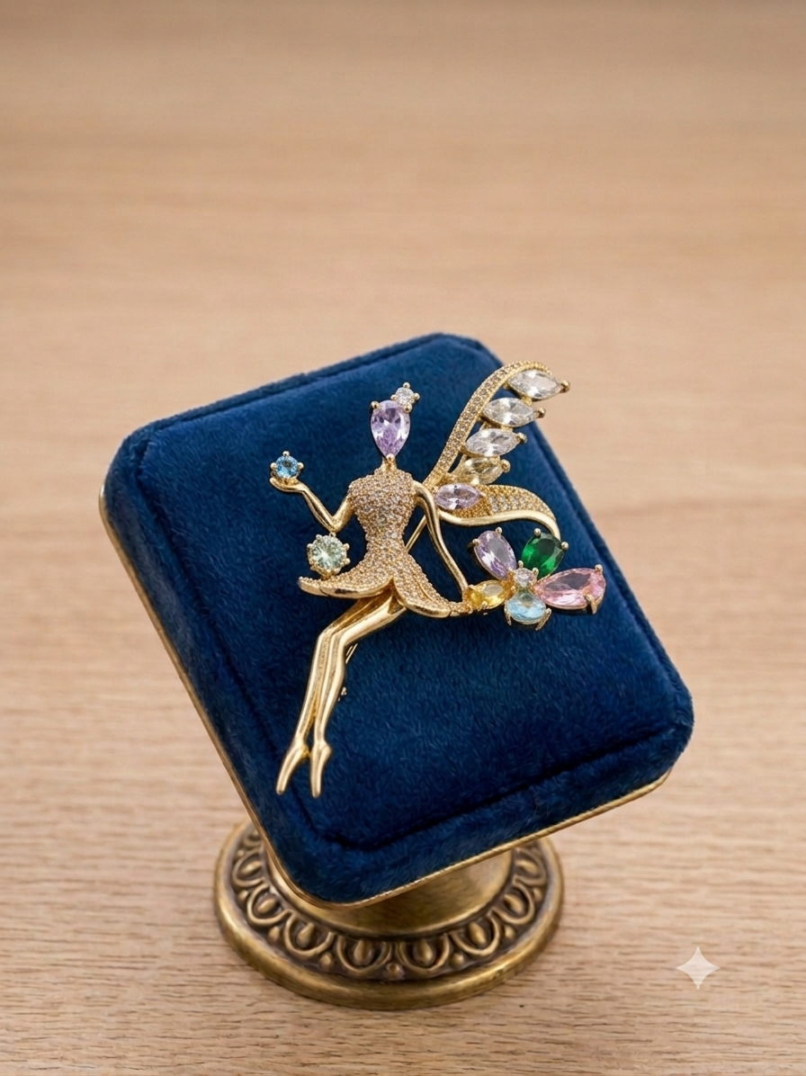Broche « Féerie Étincelante »