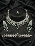 Parure de Haute Joaillerie Émeraude et Cristaux