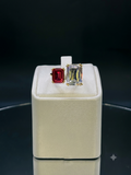 Bague Cristal Coloré