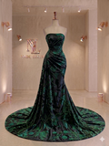 La Symphonie Émeraude : Mousseline Couture et Satin Intense